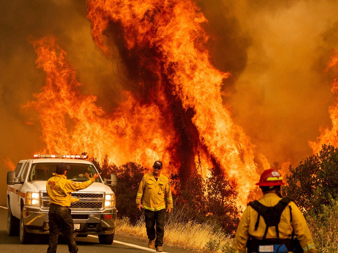Hot Shot Wildland Fire Crew California CDF Resource Conservation Dept o Forestry 