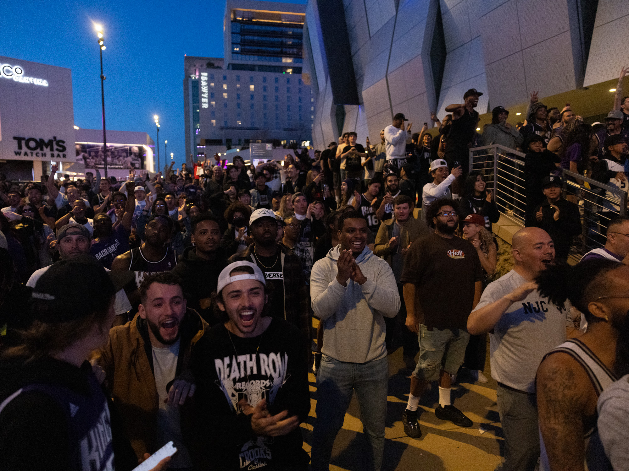 A dream come true Sacramento Kings fans celebrate as playoff series continues