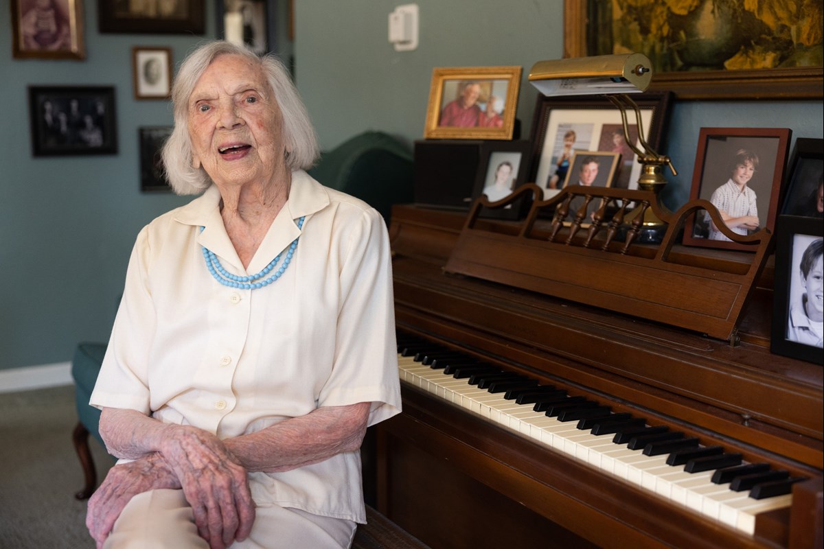 Glenna Walters at her home in Rio Linda, Calif. Andrew Nixon/CapRadio