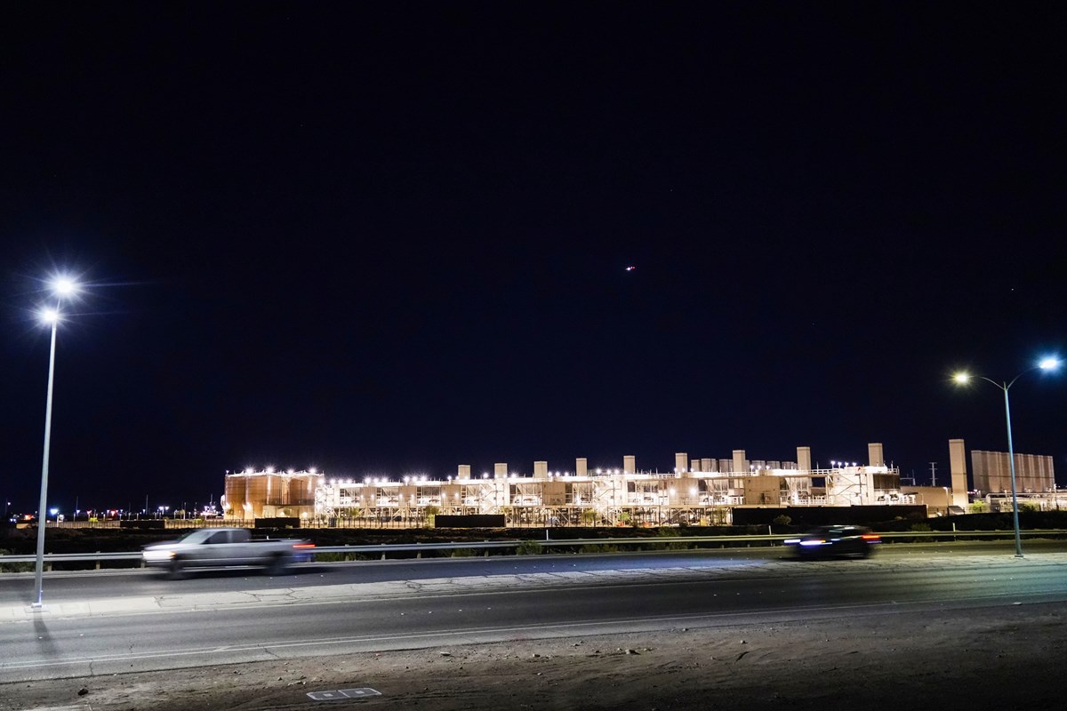 The exterior of a Google Data Center is shown, Thursday, April 2, 2026, in Henderson, Nev.