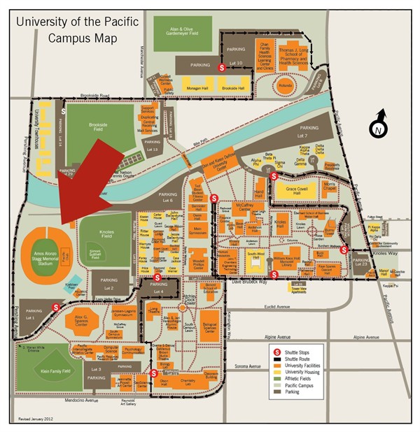 Campus Shuttle Map