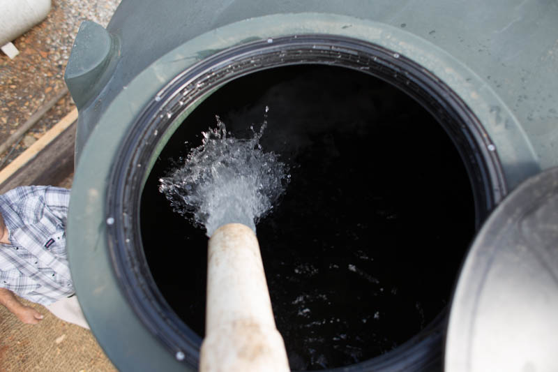 No Well Storage Tank