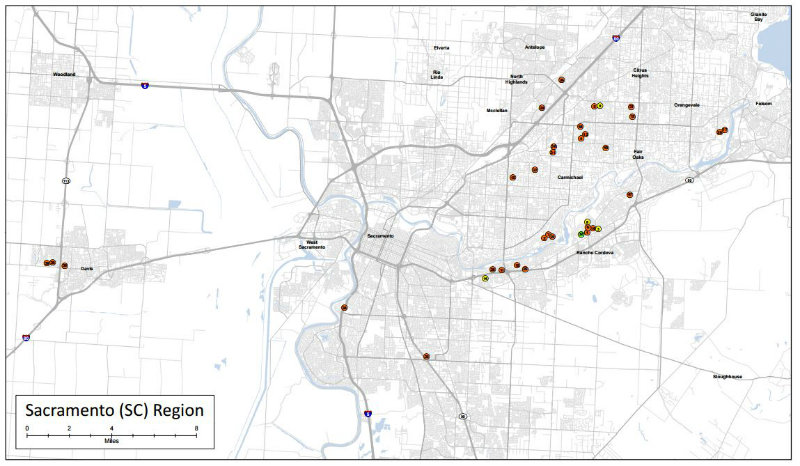 East Area Rapist Activity Sac Region